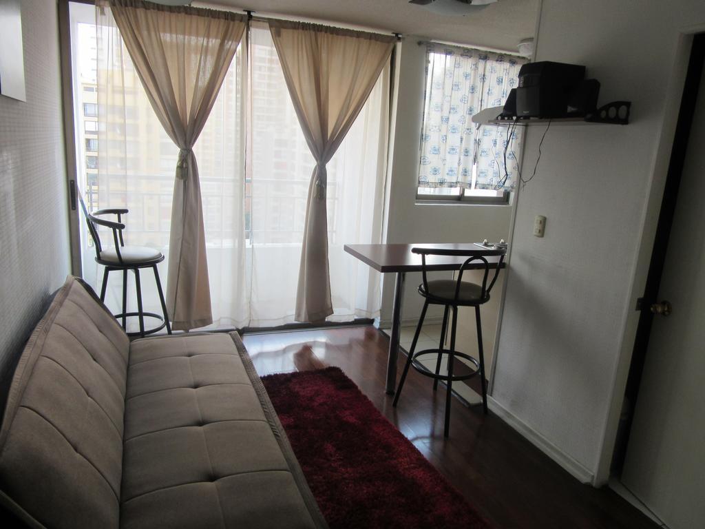 Departamento Paseo Bulnes Metro La Moneda Apartment Santiago Exterior foto