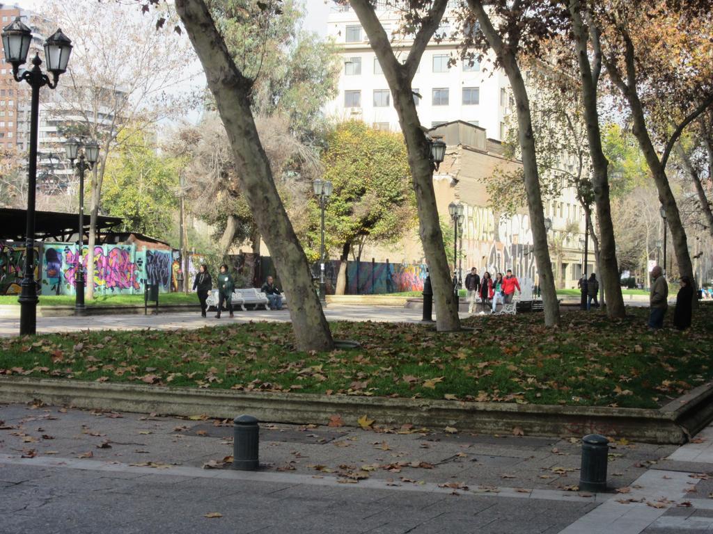 Departamento Paseo Bulnes Metro La Moneda Apartment Santiago Exterior foto