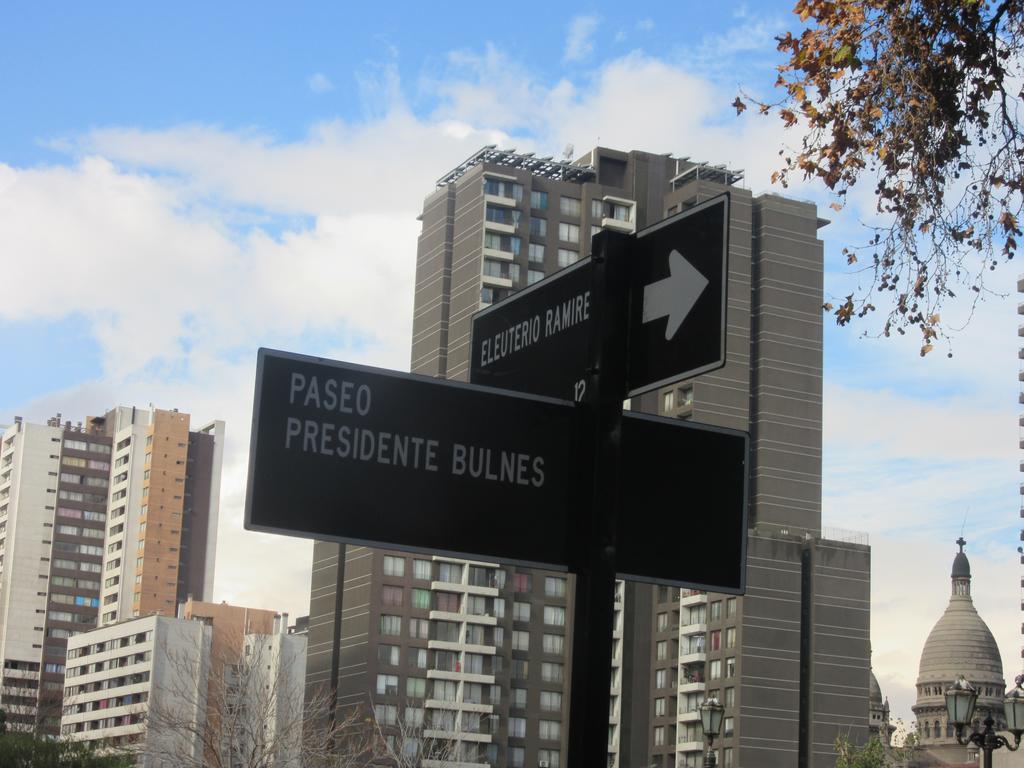 Departamento Paseo Bulnes Metro La Moneda Apartment Santiago Exterior foto